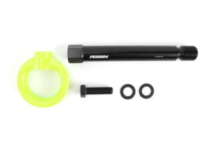 Honda Civic Touring Tow Hook Kit - Rear - Perrin Performance - Neon Yellow - `17-`21